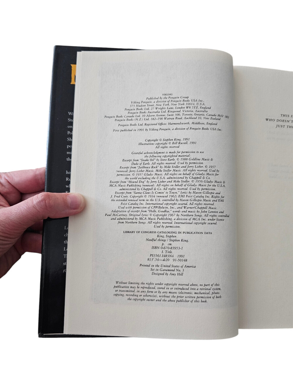Needful Things: The Last Castle Rock - Hardcover, by King Stephen - Very Good - Picture 6 of 7